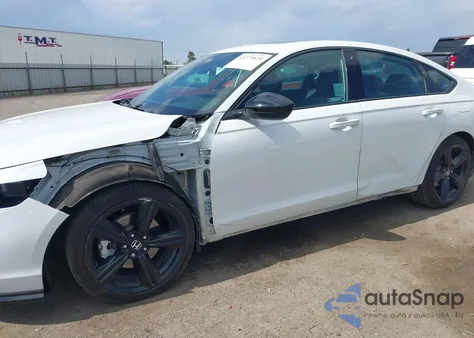 2024 Honda Accord Hybrid Sport-L из США, поврежденный, VIN 1HGCY2F79RA090389